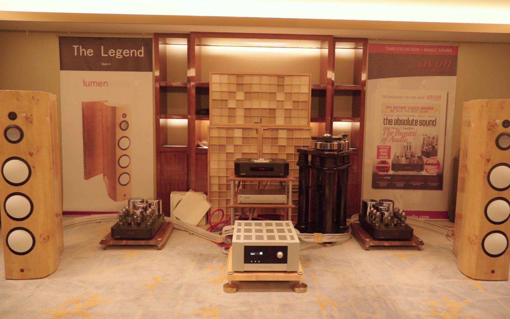 2021广州国际音响展(十一)传奇白光-立敏第二展厅传奇白光搭配奥丁