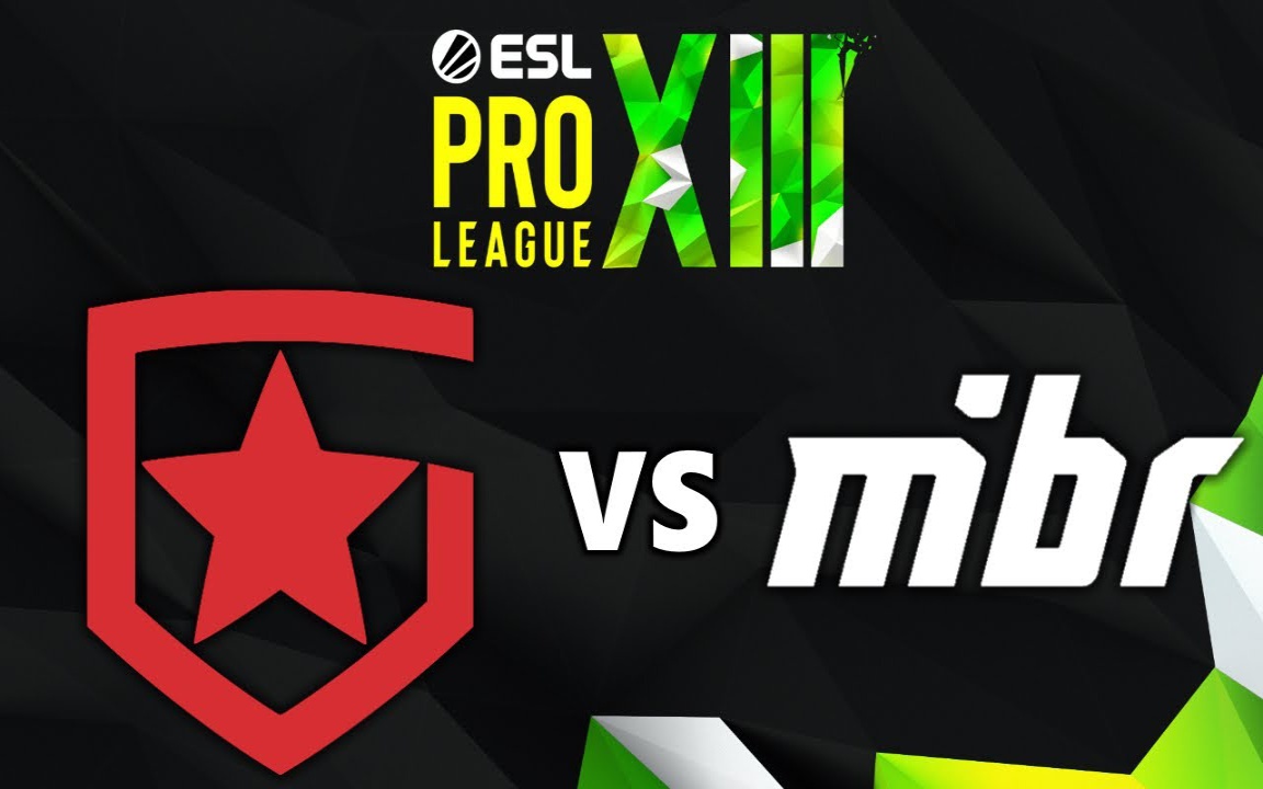 【csgo比赛录像】 gambit vs mibr epl s13小组赛