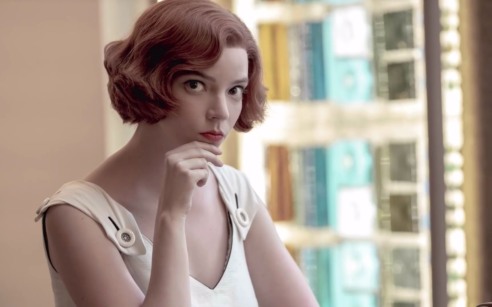 安雅泰勒乔伊是个货真价实的国际象棋大师老版benny对谈安雅