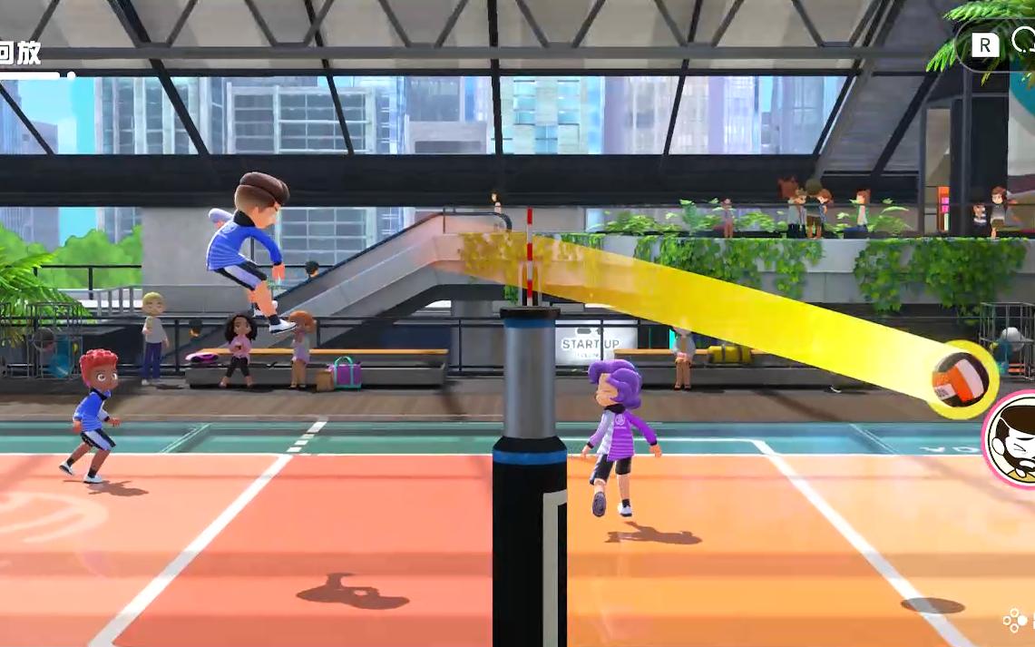 nintendoswitchsports排球扣球初试体验