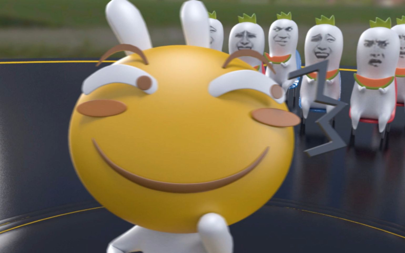 被滑稽撩是什么感觉表情包跳极乐净土吃瓜群众看热闹