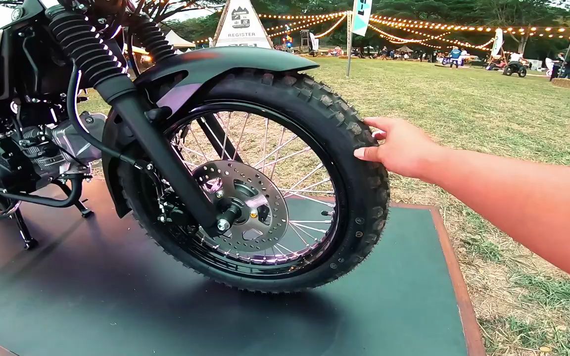 泰国发布 越野弯梁 雅马哈 yamaha pg-1