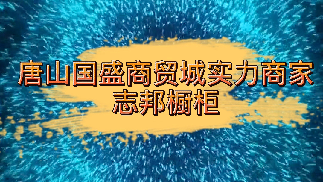 国盛商贸城实力商家志邦橱柜哔哩哔哩bilibili