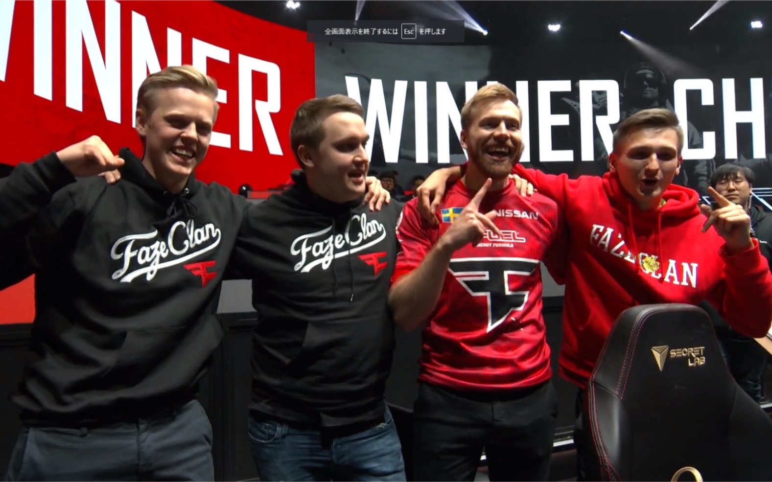 葡/西/泰/日/韩/俄/中/英 pgc2019 半决赛 ubah一穿三 faze clan818