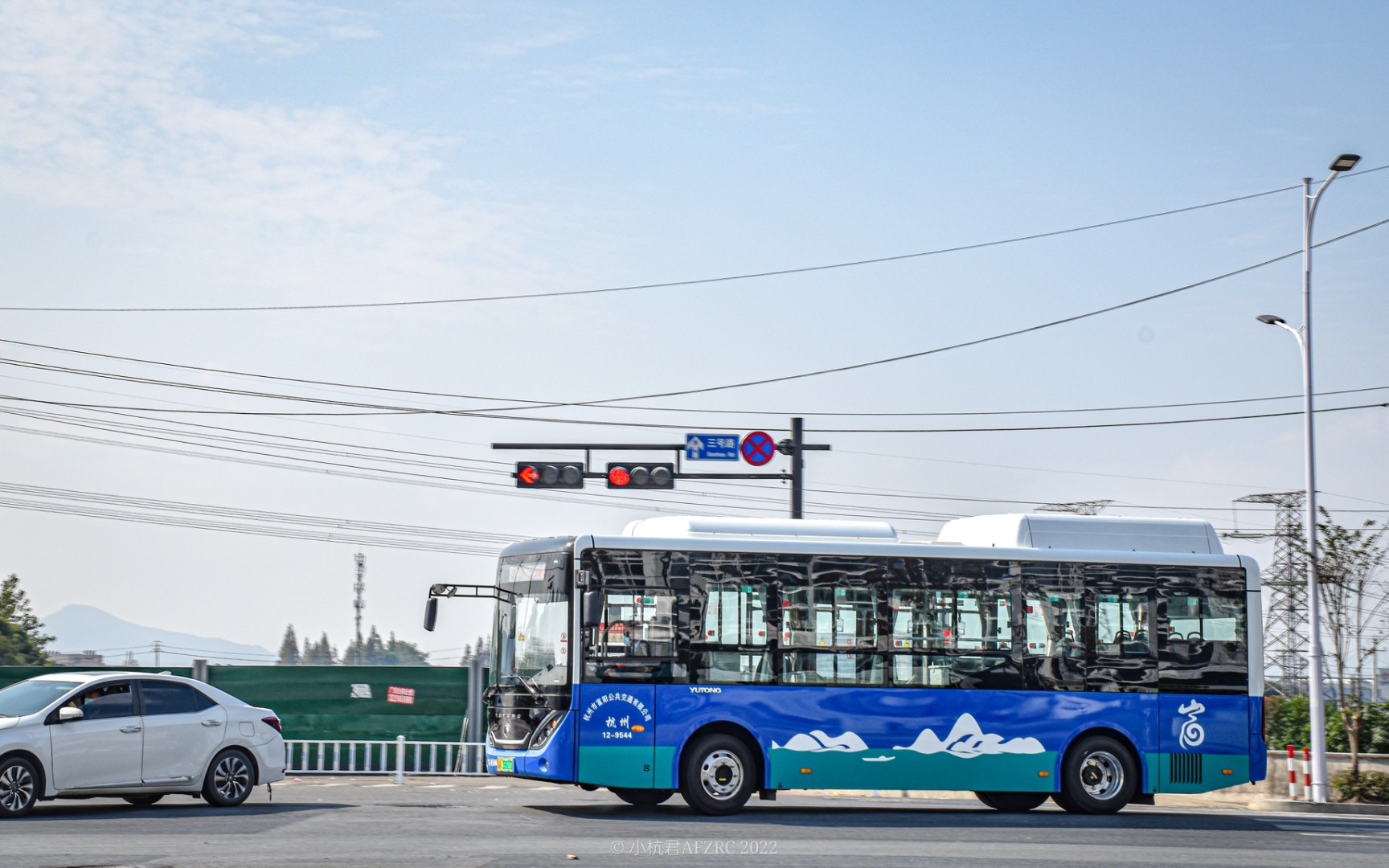 【新车视频61宇光在富阳的首秀!】杭州富阳公交8米宇光新车视频