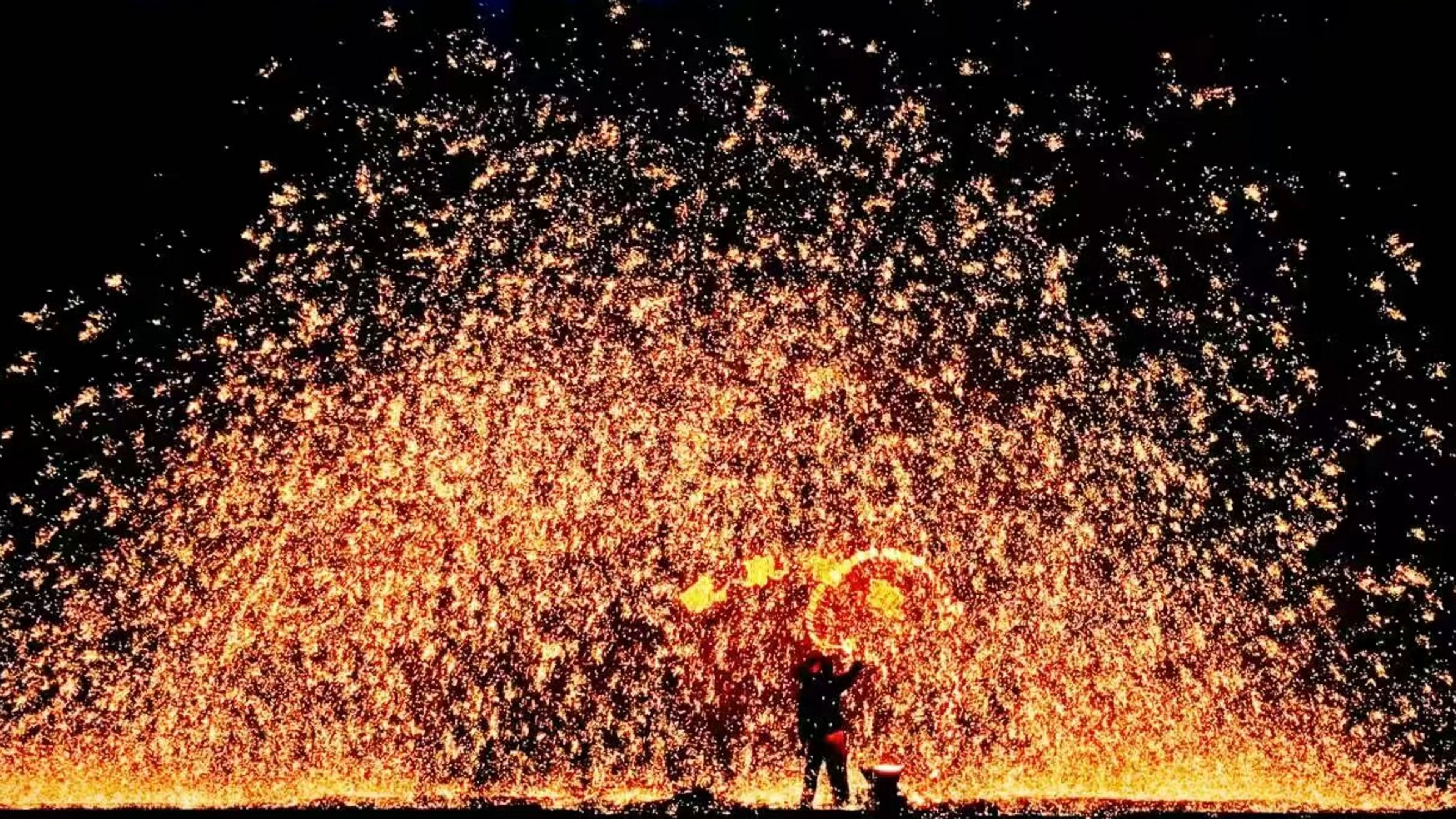 打树花烟花教程图片