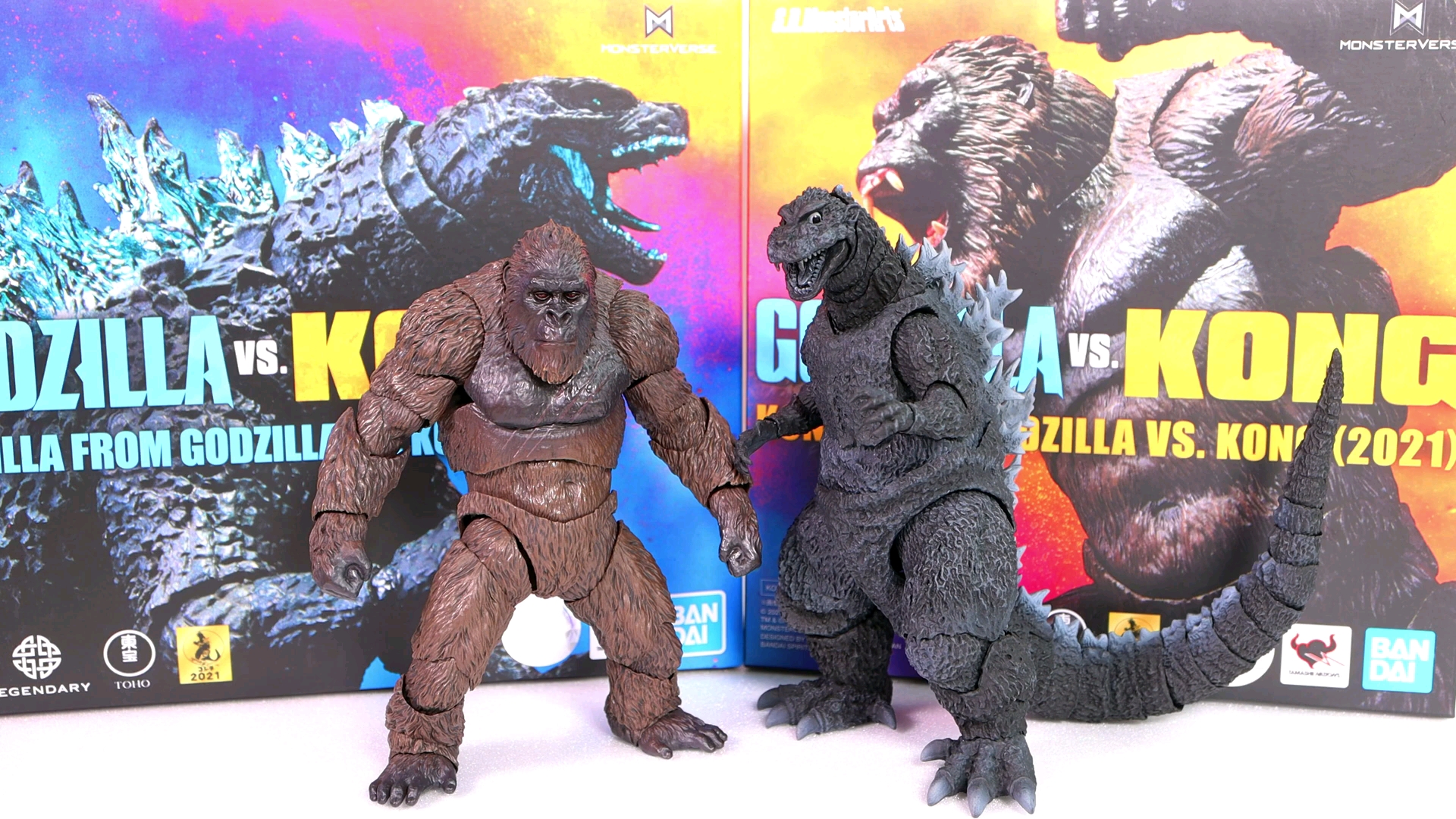 shm哥斯拉大战金刚2021模型
