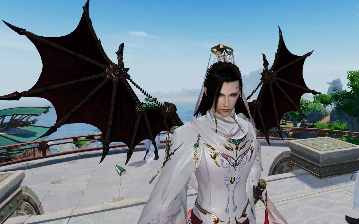 《剑网3》奉天证道赛季少林乱世蝠王翼挂件