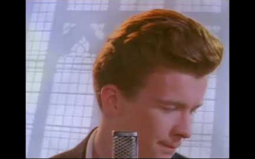 rickroll,但是它永遠不會開始(never gonna give you up)