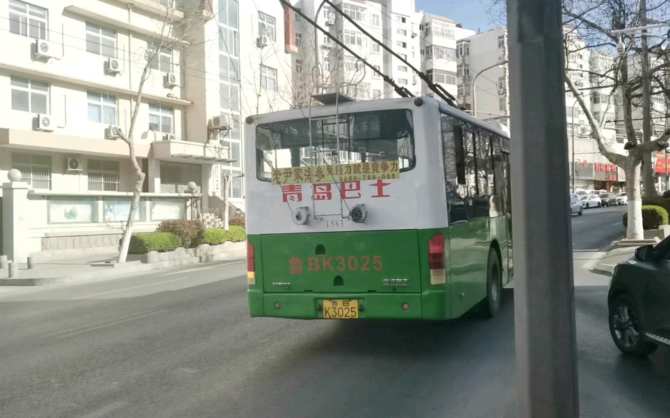 青岛公交5路1583承德路出站