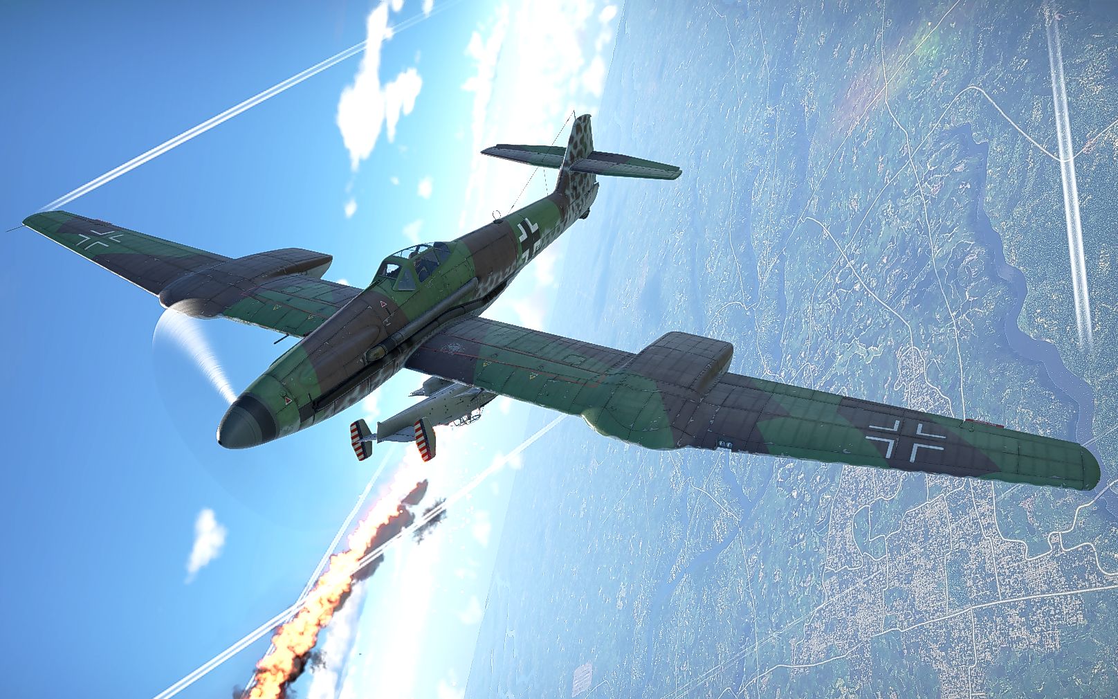 【战争雷霆】bv155b1 踌躇于苍空的折翼巨鸟