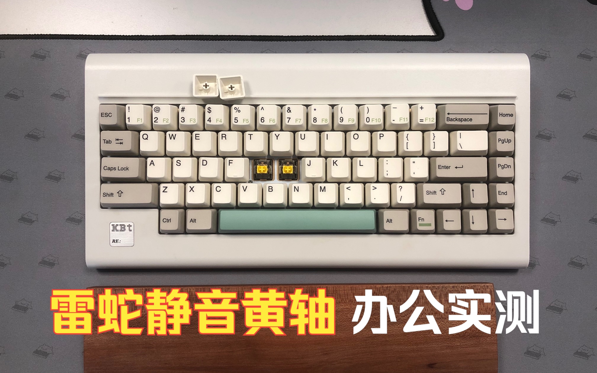 雷蛇静音黄轴——办公室实测打字