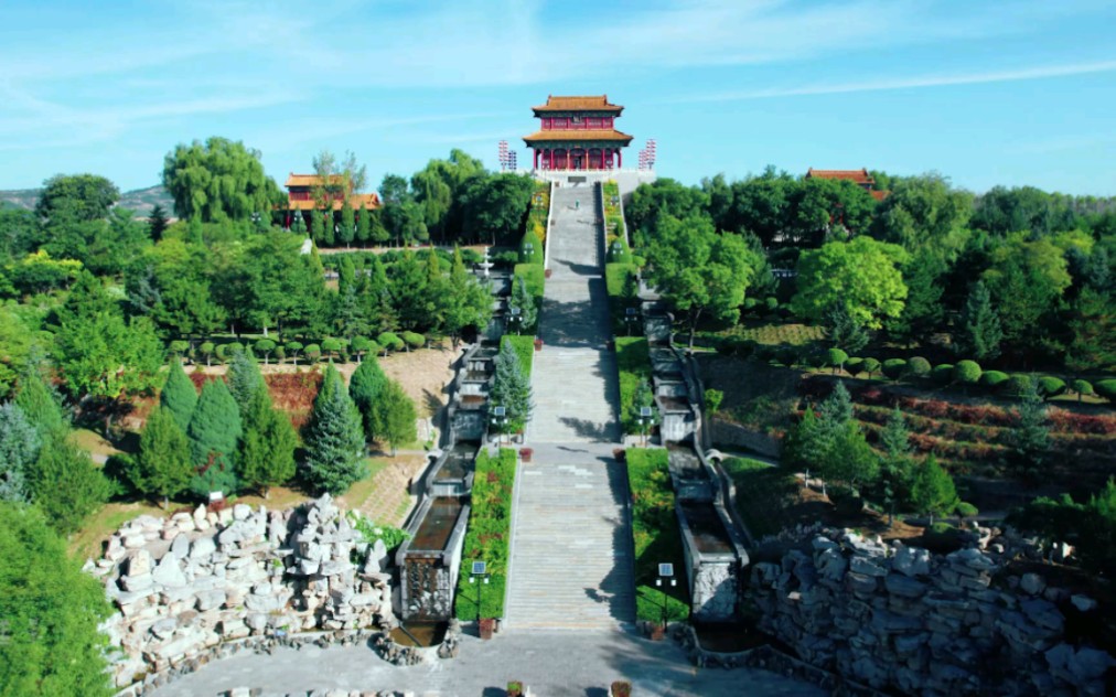 山西左权祝融公园美丽景