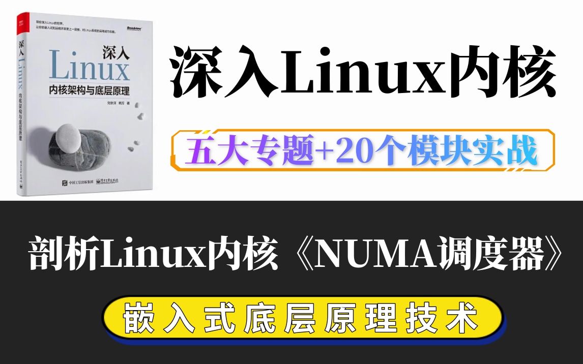 【深入理解Linux内核底层原理】剖析Linux内核《NUMA调度器》|内存调优/文件系统/进程管理/设备驱动/网络协议栈哔哩哔哩bilibili