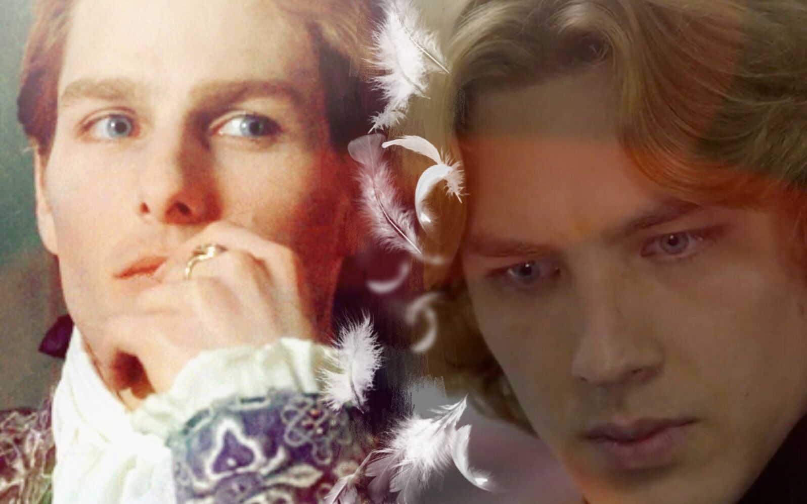 吸血鬼与小恶魔男神混剪吸血鬼莱斯特与恶魔之子迈克尔兰登素材夜访