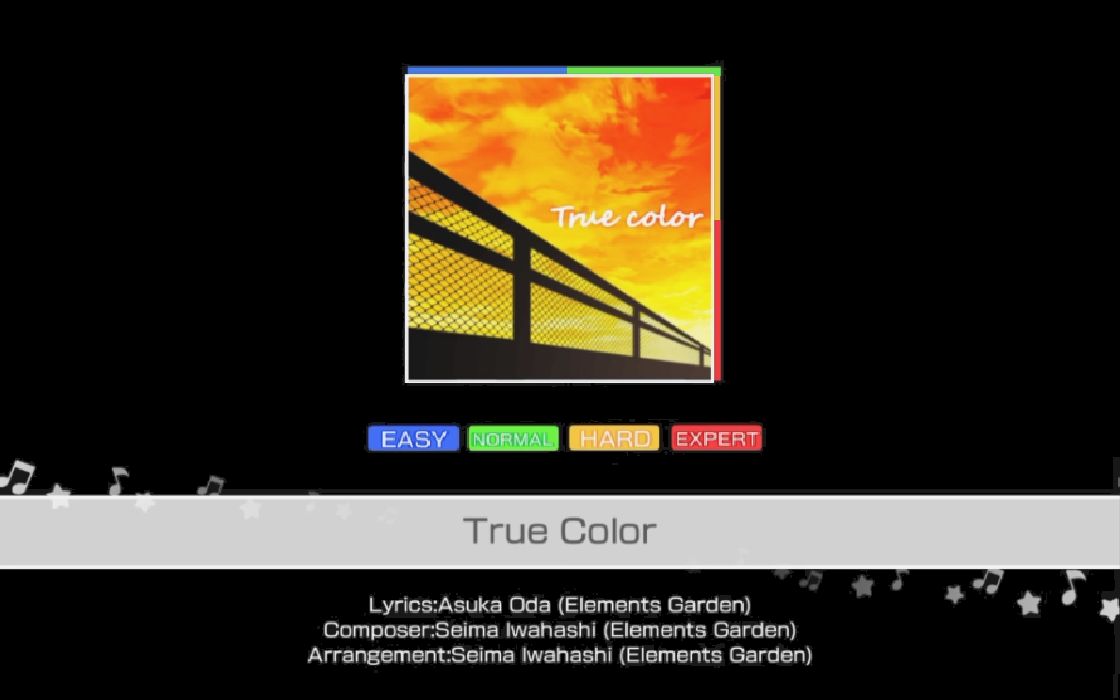 [图]【难度对比】True color