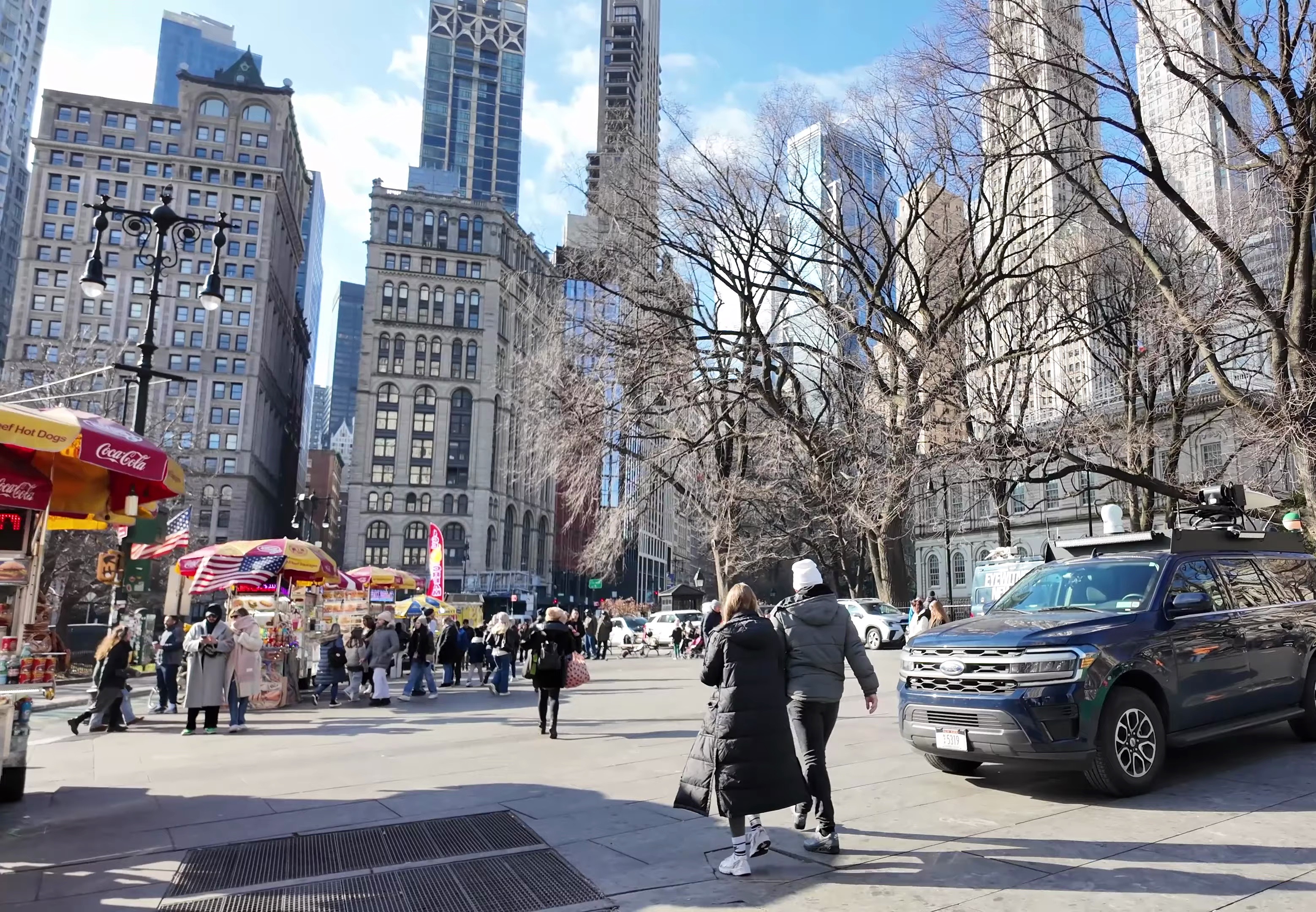 纽约市禁止小贩在布鲁克林大桥上摆摊