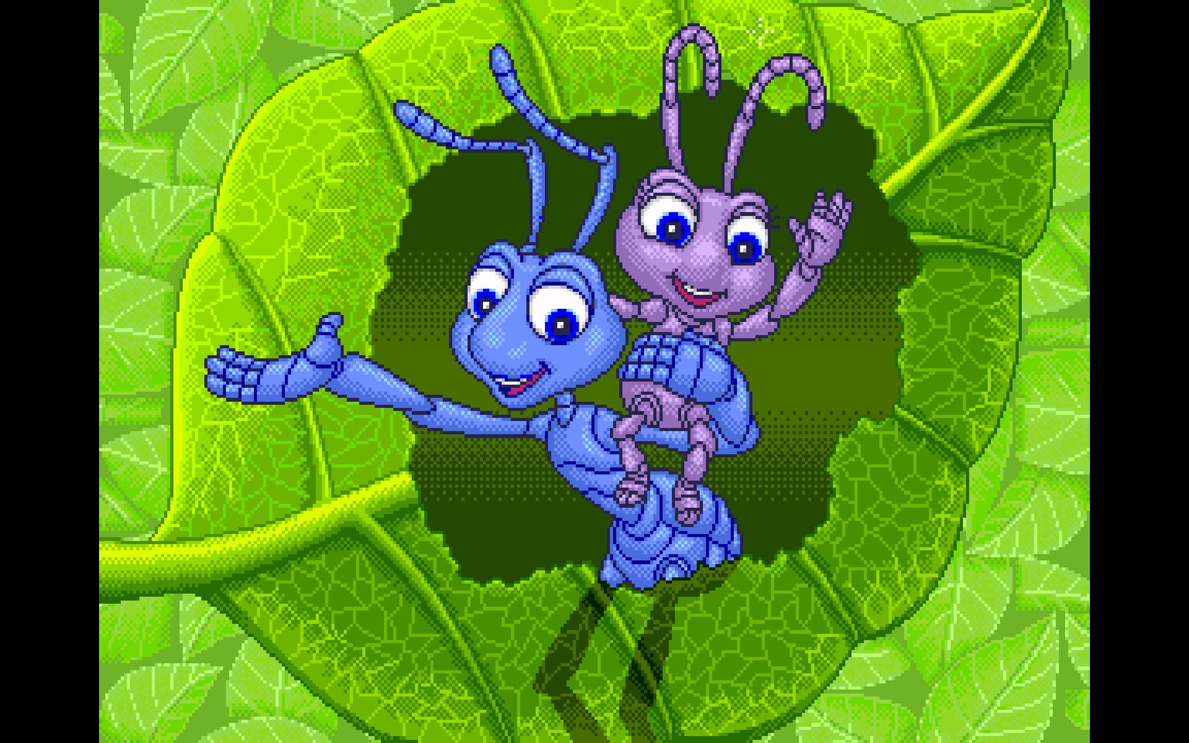 sega pico game: a bugs life (1999 disney)