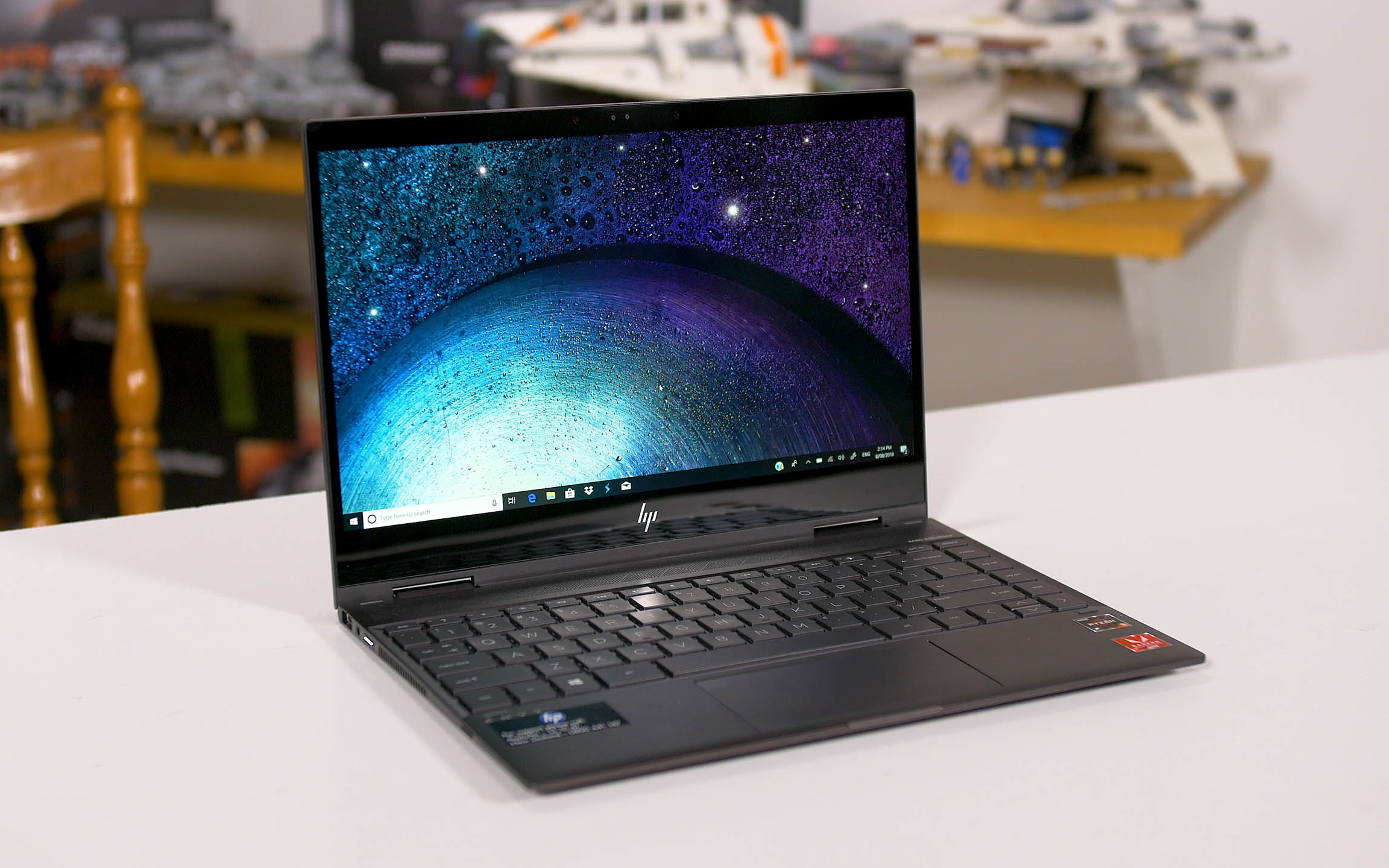 为数不多的锐龙本!惠普envy x360简测