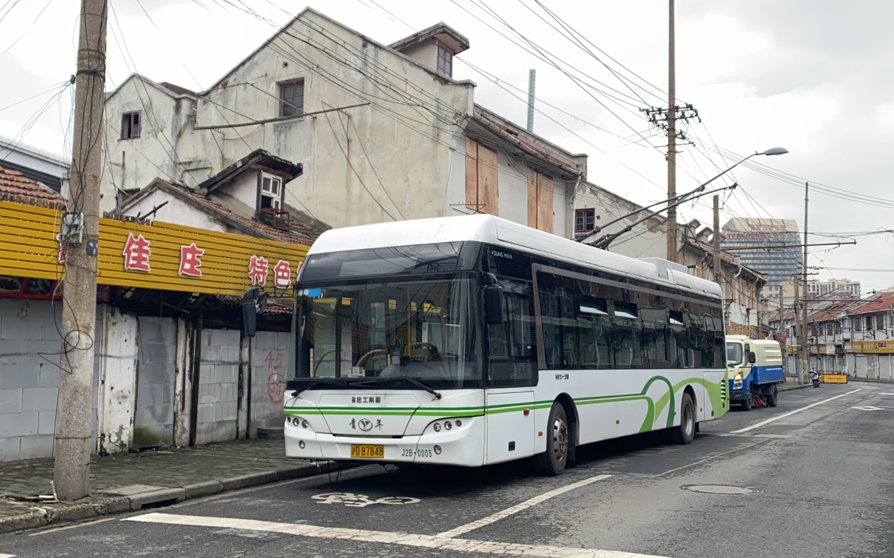 【pov 45b/j2b纪念特辑】上海公交8路全程前方展望pov