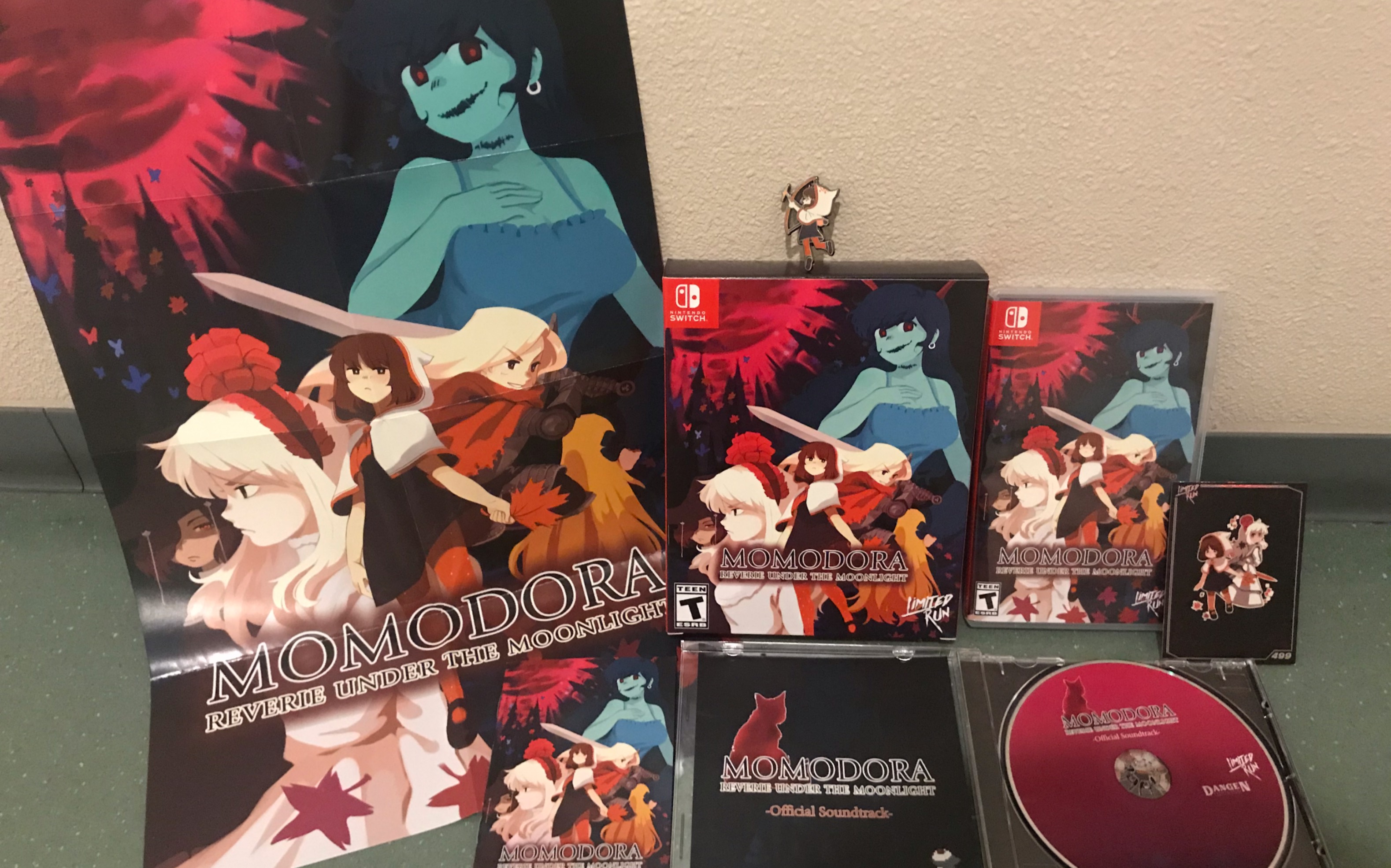 [图]Kitty开箱香139 莫莫多拉 月下遐想 LRG限定版 momodora reverie under the moon 莫莫多拉4 银河恶魔城