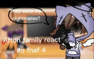 Télécharger la video: Gacha club afton family react to fnaf 4 tormentors || • B U N N Y • ||