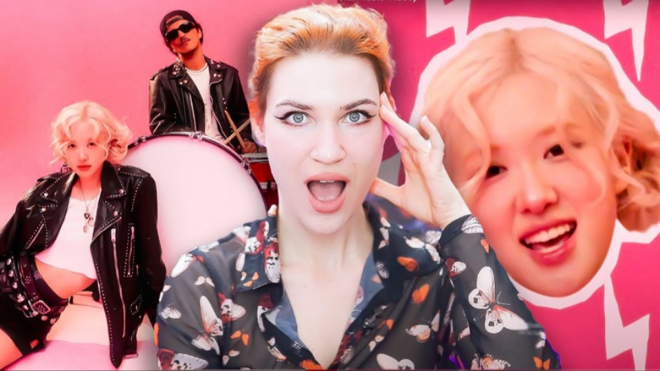 [图]【APT. REACTION】声乐老师Katriinka观看Rosé&Bruno Mars《APT.》