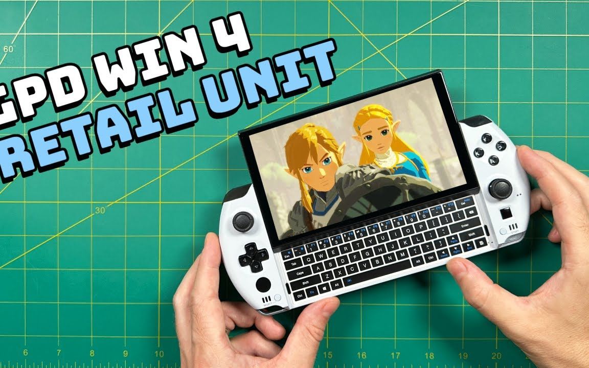 gpd win 4 第二版零售机测评「retro game corp」|机翻中字