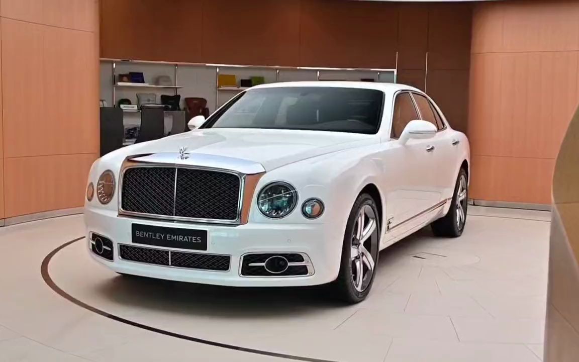 宾利慕尚mulsanne speed极速版实车外观内饰欣赏