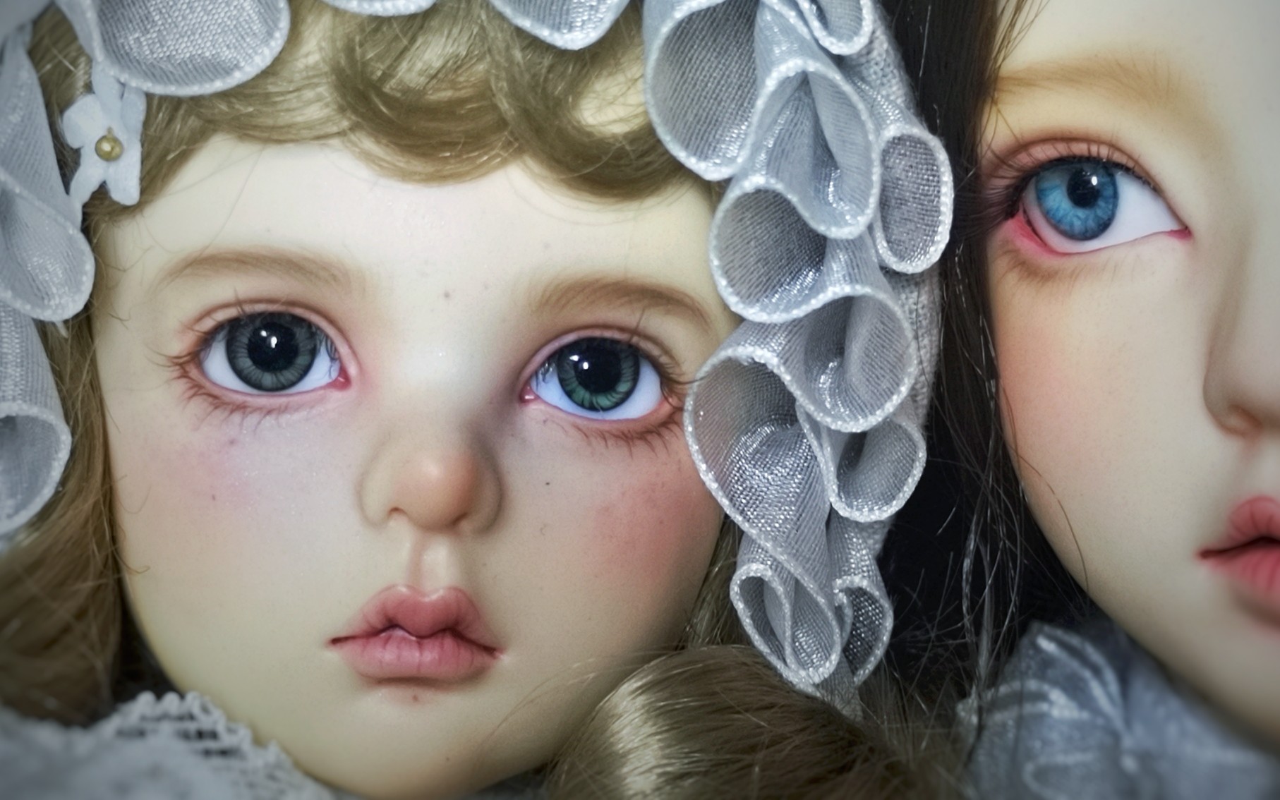 bjd拆箱supiaheal仿马海毛真人风树脂眼