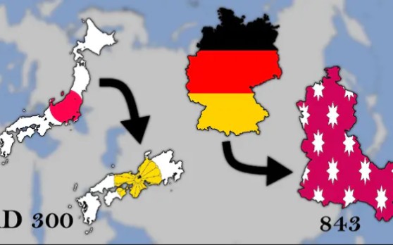 【历史地图】欧亚大陆最古老的国家/地区哔哩哔哩bilibili