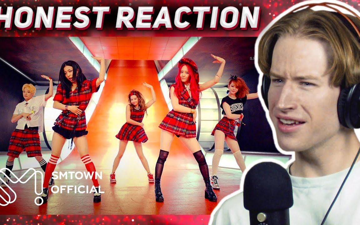 [图]【双语字幕】Aaron小哥梅开二度看f(x)初智齿Reaction HONEST REACTION to f(x) Rum Pum Pum Pum MV