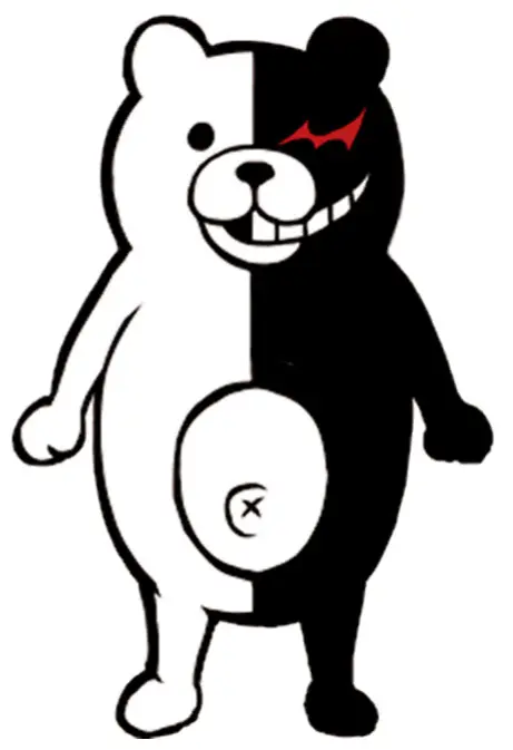 (1代的) 黑白熊 全身立绘