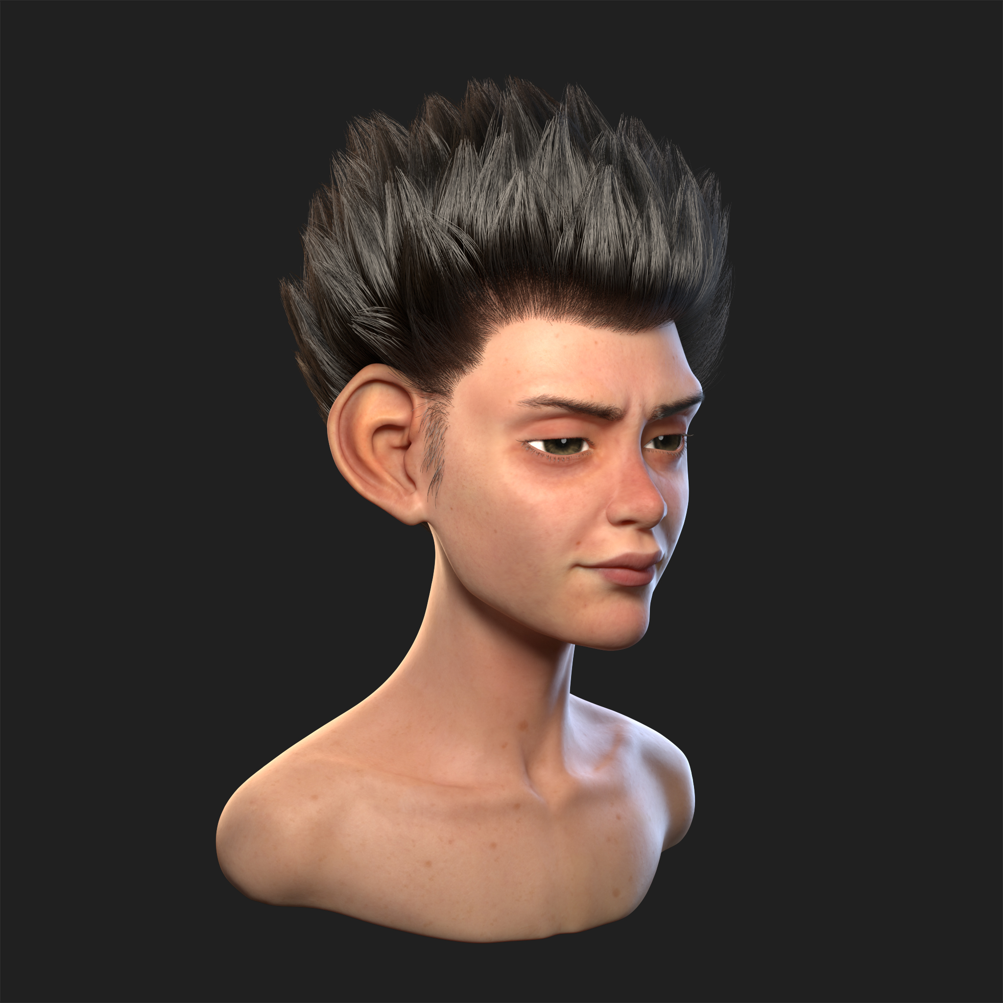 zbrush皮卡丘雕刻