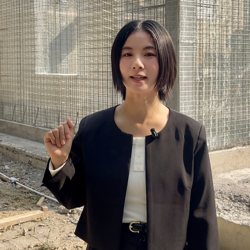 阿松在农村建房盖别墅