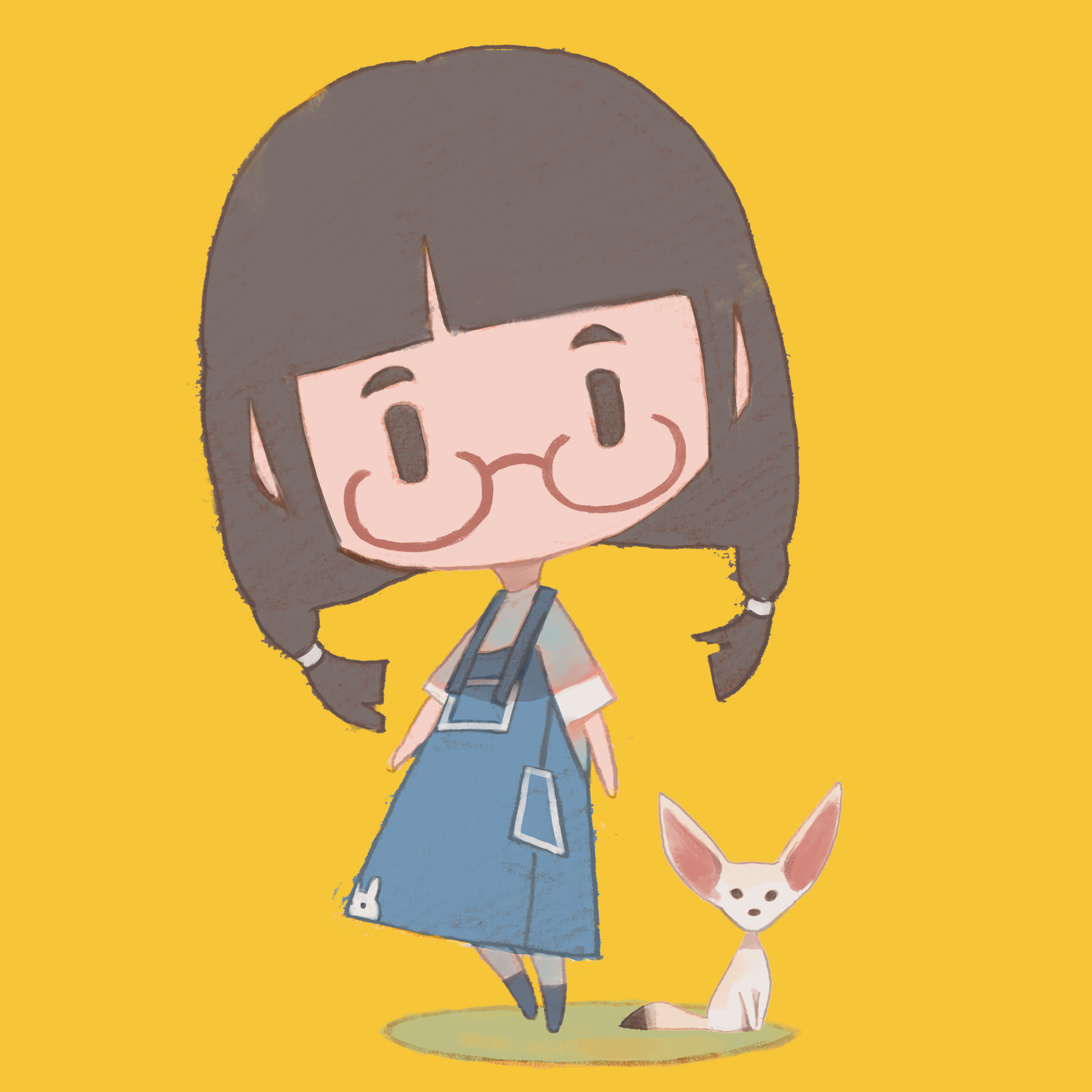 【ps板绘】二人的秘密基地