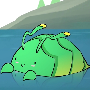 敲口耐的河道蟹