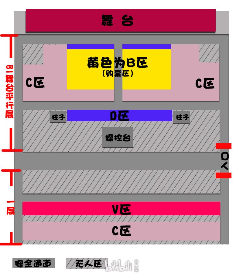 2018年"和风漫漫,及此及彼"和乐器乐队在上海发布会&演唱会 座位类型
