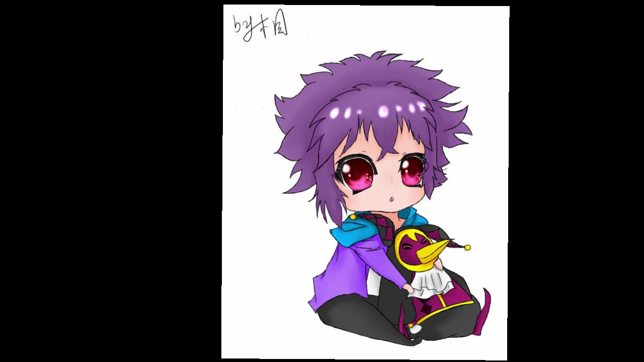 一只q版希腊的绘画过程(告诉希腊猎神,我还爱他!)【重置版】