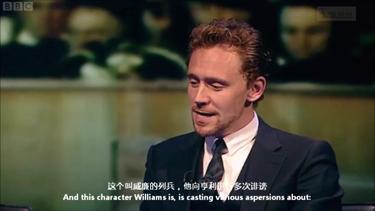 【抖森翻译军团第11蛋】Tom Hiddleston Newsnight访谈哔哩哔哩bilibili