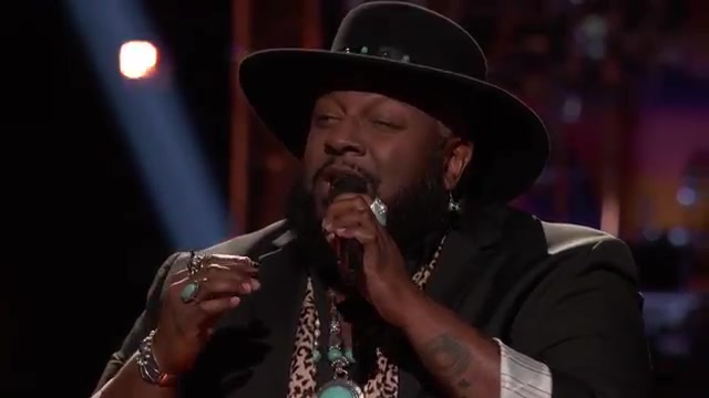 [图]Don't wanna miss a thing - Patrique Fortson【2018 美国之声 The Voice Knock out】